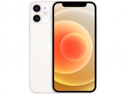 iPhone 12 Mini Apple 64GB Branco 5,4" - Câm. Dupla 12MP iOS