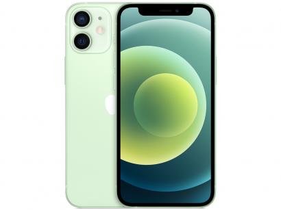 iPhone 12 Mini Apple 256GB Verde 5,4" - Câm. Dupla 12MP iOS