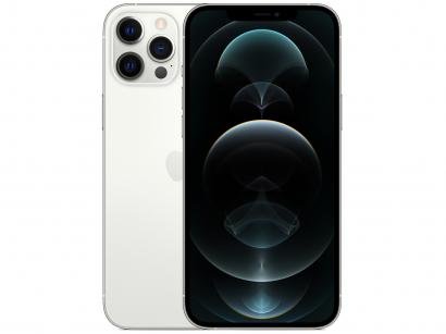 iPhone 12 Pro Max Apple 128GB Prateado 6,7" - Câm. Tripla 12MP iOS