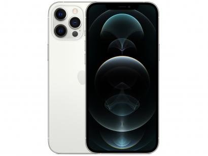 iPhone 12 Pro Max Apple 256GB Prateado 6,7" - Câm. Tripla 12MP iOS