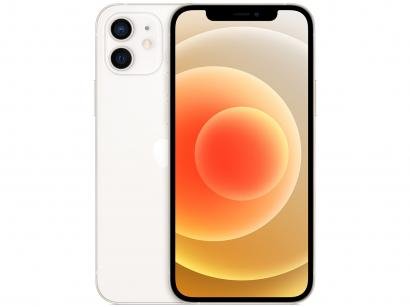 iPhone 12 Apple 64GB Branco 6,1" Câm. Dupla 12MP - iOS