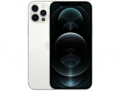 iPhone 12 Pro Apple 256GB Prateado 6,1" - Câm. Tripla 12MP iOS