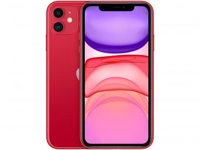iPhone 11 Apple 256GB (PRODUCT)RED 6,1" 12MP iOS - MHDR3BZ/A