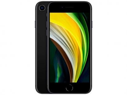 iPhone SE Apple 256GB Preto 4,7" 12MP iOS