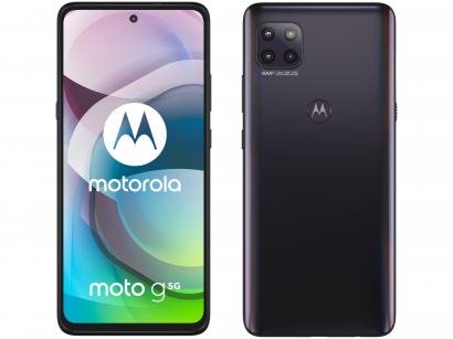 Smartphone Motorola Moto G 5G 128GB Preto Prisma - Octa-Core 6GB RAM 6,7" Câm. Tripla + Selfie 16MP