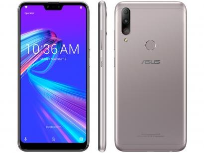 Smartphone Asus ZenFone Shot Plus 64GB Prata 4G - Octa-Core 4GB RAM 6,26" Câm. Tripla + Selfie 8MP