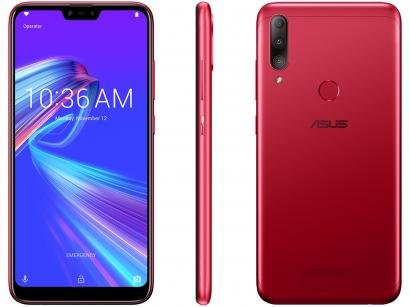 Smartphone Asus ZenFone Shot Plus 64GB Vermelho 4G - Octa-Core 4GB RAM 6,26" Câm. Tripla + Selfie 8MP