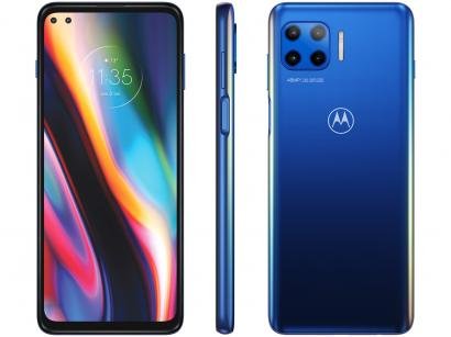 Smartphone Motorola Moto G 5G Plus 128GB - Azul Oceano 5G 8GB RAM Tela 6,7" Câm. Quádrupla