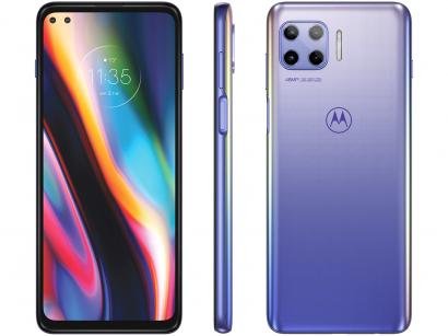 Smartphone Motorola Moto G 5G Plus 128GB - Lilás Prisma 5G 8GB RAM Tela 6,7" Câm. Quádrupla