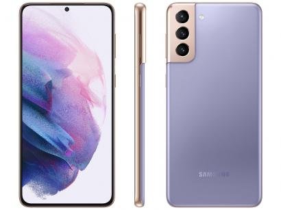 Smartphone Samsung Galaxy S21+ 128GB Violeta 5G - 8GB RAM Tela 6,7" Câm. Tripla + Selfie 10MP
