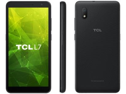 Smartphone TCL L7 32GB Preto 4G Quad-Core - 2GB RAM Tela 5,5" Câm. 8MP + Selfie 5MP