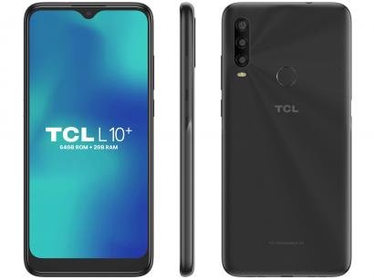 Smartphone TCL L10 Plus 64GB Cinza 4G Octa-Core - 2GB RAM Tela 6,22" Câm. Tripla + Selfie 5MP