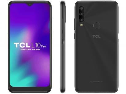Smartphone TCL L10 Pro 128GB Cinza 4G Octa-Core - 4GB RAM Tela 6,22" Câm. Tripla + Selfie 5MP