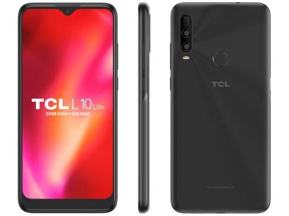 Smartphone TCL L10 Lite 32GB Cinza 4G Octa-Core - 2GB RAM Tela 6,22" Câm. Dupla + Selfie 5MP