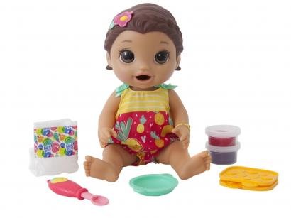 Boneca Baby Alive Lanchinhos Divertidos - com Acessórios Hasbro