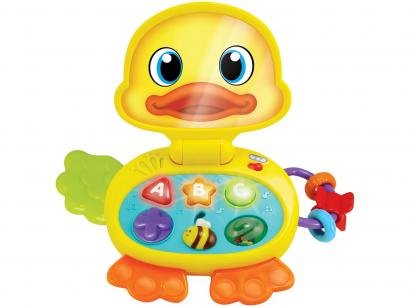 Laptop Infantil Winfun Baby Patinho - Emite Sons Yes Toys
