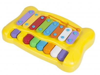 Piano Xilofone Dó-Ré-Mi Xplast - Mundo Mágico Piano