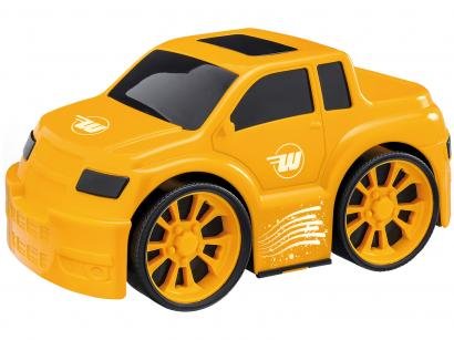 Carrinho Wash Garage Pick-Up Usual Brinquedos - com Acessórios