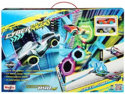 Pista Cyber Races Track Speed Shot Maisto