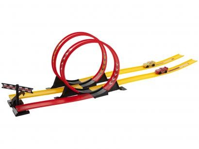 Pista Carros Looping Relâmpago McQueen + Cruz - Toyng