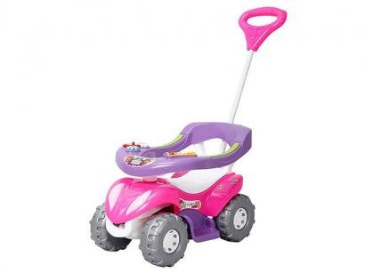 Carrinho de Passeio Infantil Super Flower - com Empurrador Calesita