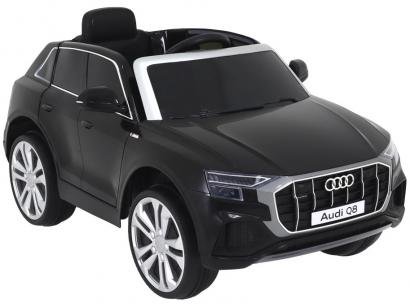 Carro Elétrico Infantil Preto Bel Fix Audi Q8 - 12V com Controle Remoto