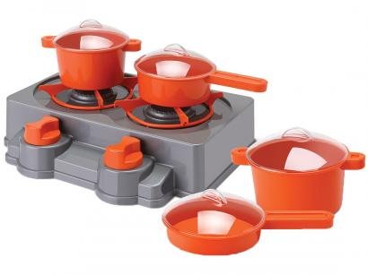 Kit Cozinha Infantil Petit Chef Show Samba Toys - 8 Peças