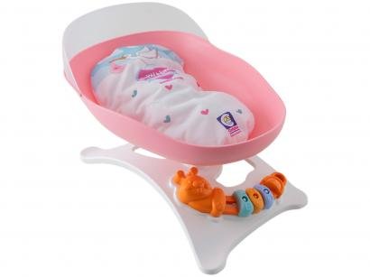 Berço de Brinquedo Cotiplás - Baby Ninos Balanço