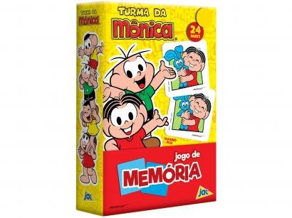 Jogo da Memória Jak Turma da Mônica Toyster - 48 Cartas