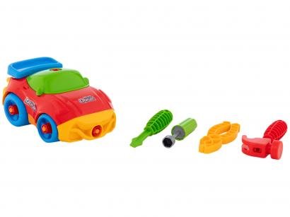 Carrinho Mãos à Obra Usual Brinquedos - com Acessórios