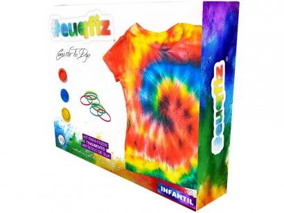 Kit Tie Dye Infantil 3 Cores #euquefiz Tie Dye - i9 Brinquedos