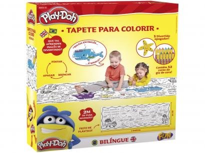 Tapete Educativo Portátil Play-Doh Bilíngue - Fun