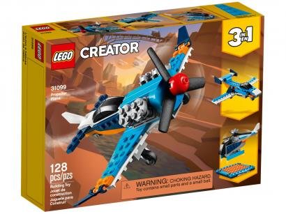 LEGO Creator Avião de Hélice 128 Peças - 31099