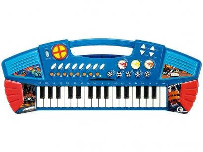 Teclado de Brinquedo Hot Wheels - Fun