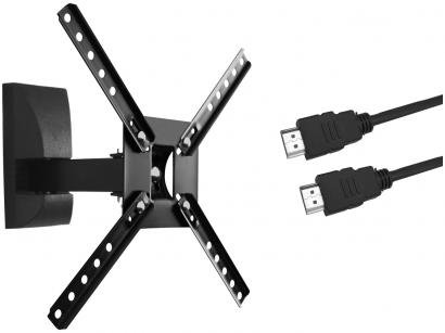 Suporte para TV Articulado/Inclinável 10" até 55" - Universal Brasforma SBRP134
