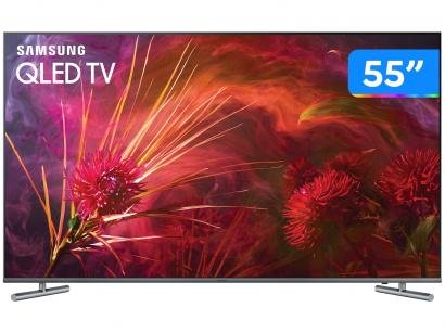 Smart TV 4K QLED 55" Samsung 55Q6FAMGXZD - Wi-Fi 4 HDMI 3 USB