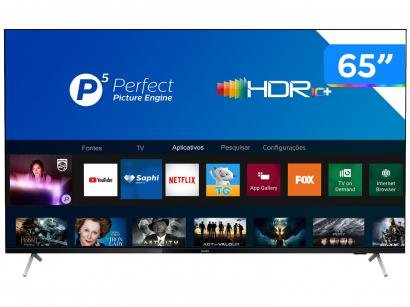 Smart TV 4K 65" Philips 65PUG7625/78 - Wi-Fi Bluetooth HDR10+ 3 HDMI 2 USB