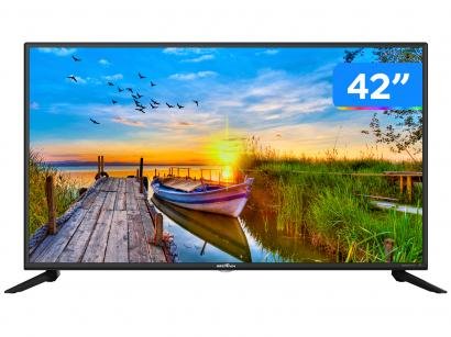 Smart TV Full HD D-LED 42" Britania BTV42G70N5CF - Wi-Fi 3 HDMI 2 USB