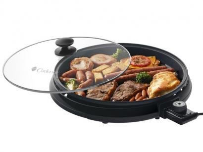 Grill Cadence GRL297 Redondo 1200W - Placa Removível
