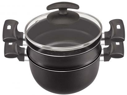 Cozi Vapore Alumínio Fortaleza Antiaderente 18cm - com Tampa 700018