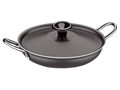 Frigideira Antiaderente Tramontina 14cm com Tampa - Preto 20189/014