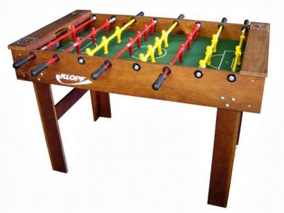 Mesa de Pebolim Klopf 31071 - com 1 Bola