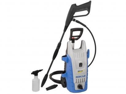 Lavadora de Alta Pressão Schulz 1450W 1600 Libras - Reservatório de Detergente Bico Turbo e Escova