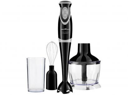 Mixer Britânia Preto 200W Tritura 2 - 2 Velocidades