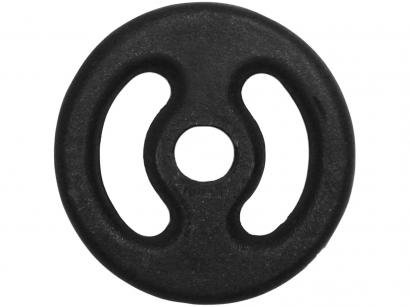 Anilha 2Kg Pintada Preto Polimet - 0602