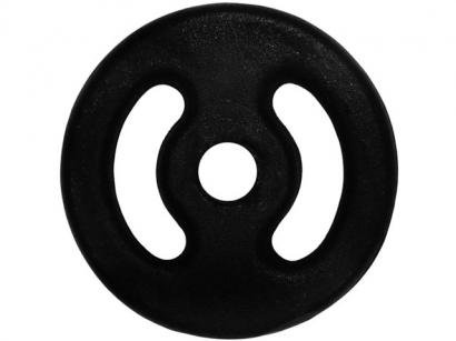 Anilha 3Kg Pintada Preto Polimet - 0603