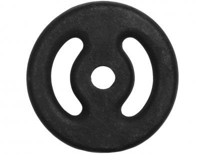 Anilha 4Kg Pintada Preto Polimet - 0604