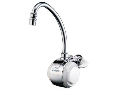 Torneira Elétrica Lorenzetti para Cozinha - Versátil 4500W Branca e Cromada