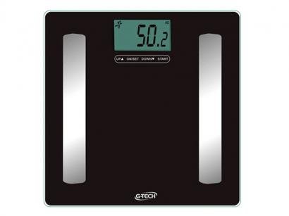Balança Digital até 150kg com Medidor de Gordura - Medição de Água Corporal - G-Tech BALGLPRO