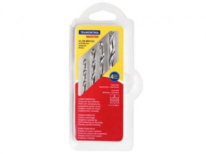 Jogo de Brocas para Concreto Tramontina - 4 Peças Master 43408/510